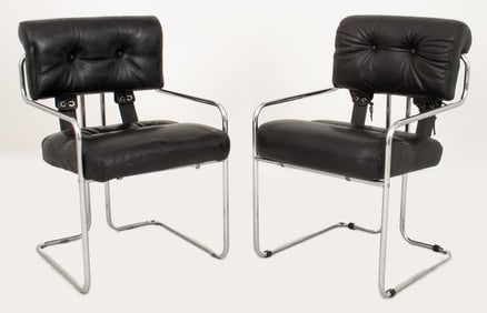Guido Faleschini Attr. "Tucroma" Chairs, Pair