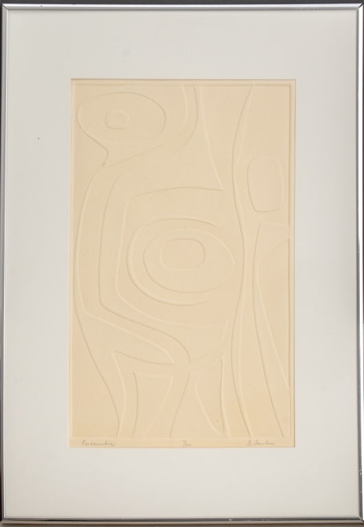 G. Fowler "Encounter" Embossed Print (1 of 10)