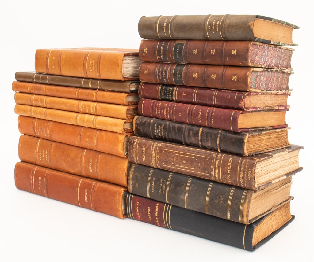 French Historical and Literature Books, 17 (1 of 8)