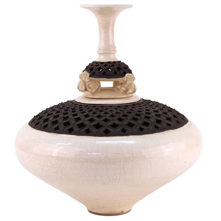 Asian Style Studio Art Pottery Vessel (1 of 7)