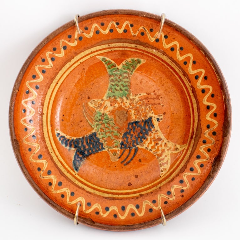 Diana Chiari de Gruber Attr. Ceramic Plate, 1930s (1 of 5)