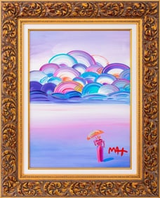 Peter Max "Sage" Acrylic on Canvas, 2019