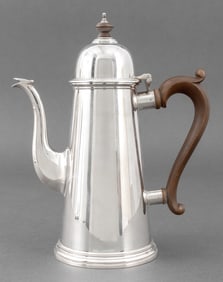 Elizabeth II Sterling Silver Coffee Pot