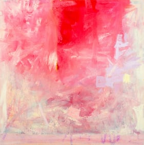 Elfi Schuselka Abstract Composition Oil on Canvas