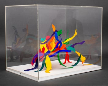 K. Wesselmann Abstract Composition Sculpture