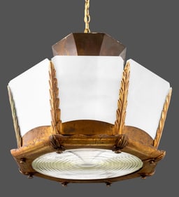 Art Deco Style Octagonal Chandelier
