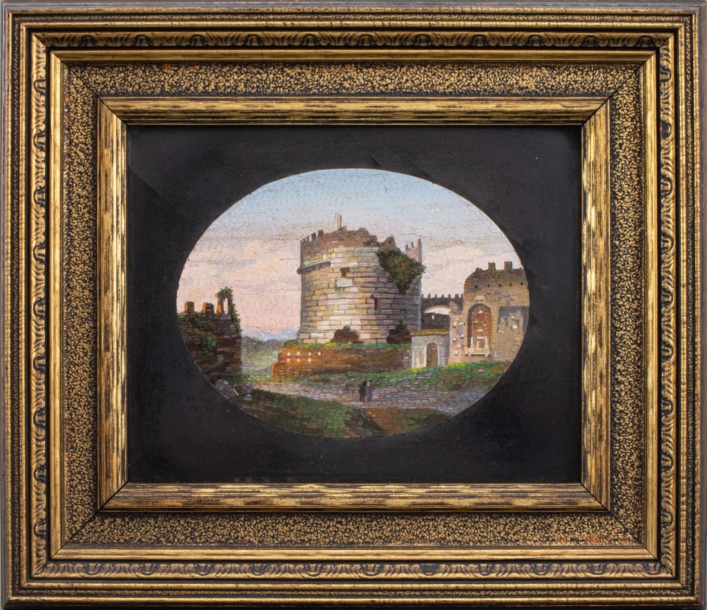 Italian Micromosaic Plaque (1 of 7)