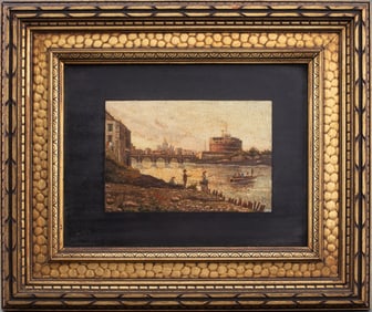 Italian Micromosaic Plaque