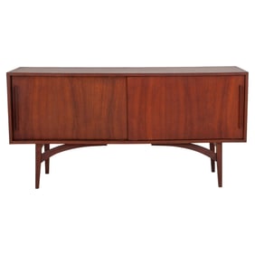 Danish Mid-Century Modern Teakwood Credenza