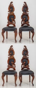 Fantasy Rococo Dining Chairs, 4