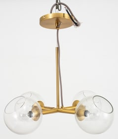 Stilnovo Style Four-Arm Chandelier