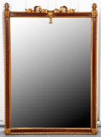 Neoclassical Revival Parcel Giltwood Mirror