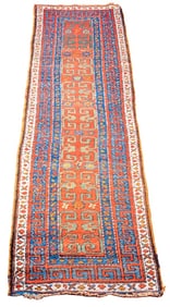 Varamin Runner Rug, 9' 8" x 2' 9"