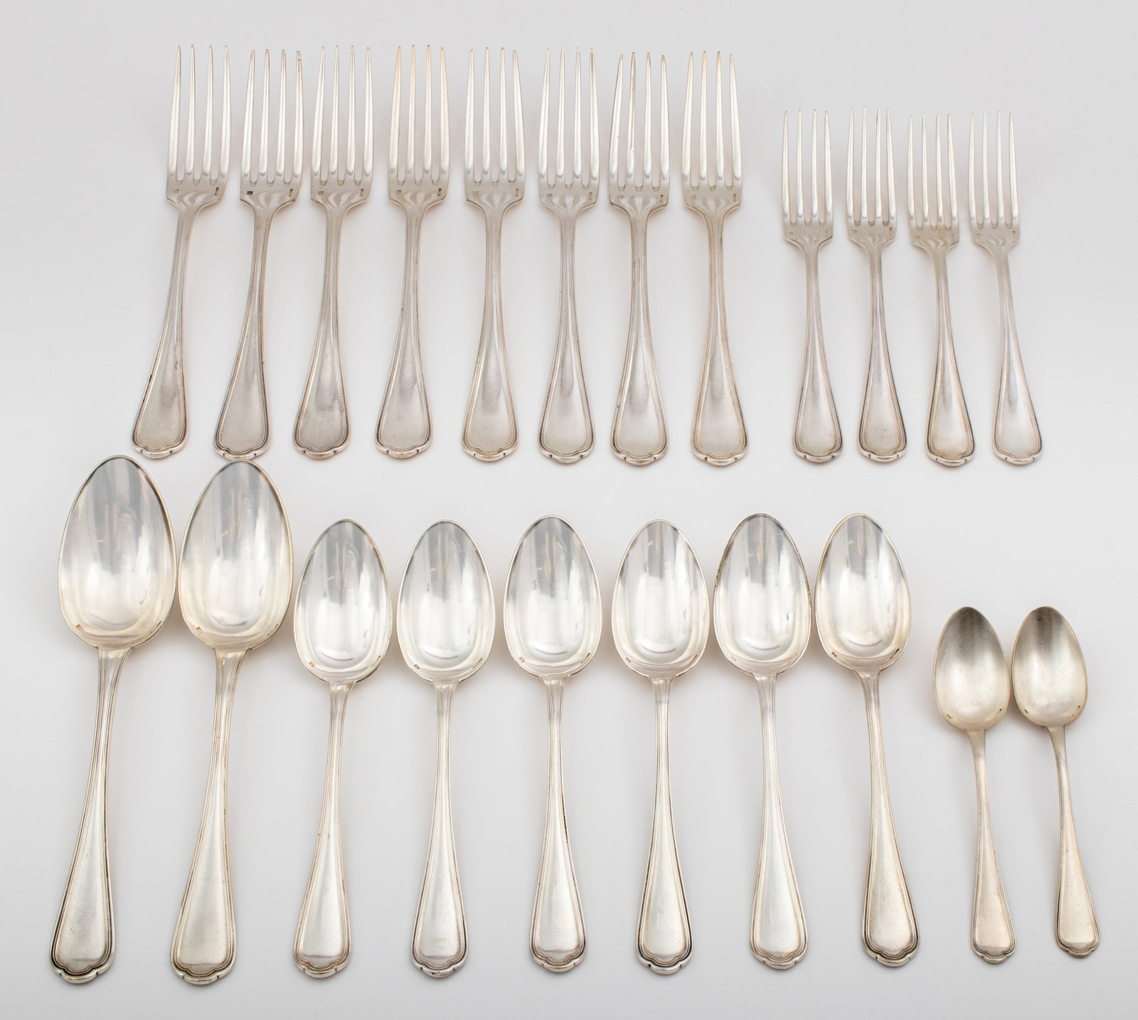 Christofle Silver Plate Cutlery Service, 22 Pcs. (1 of 12)