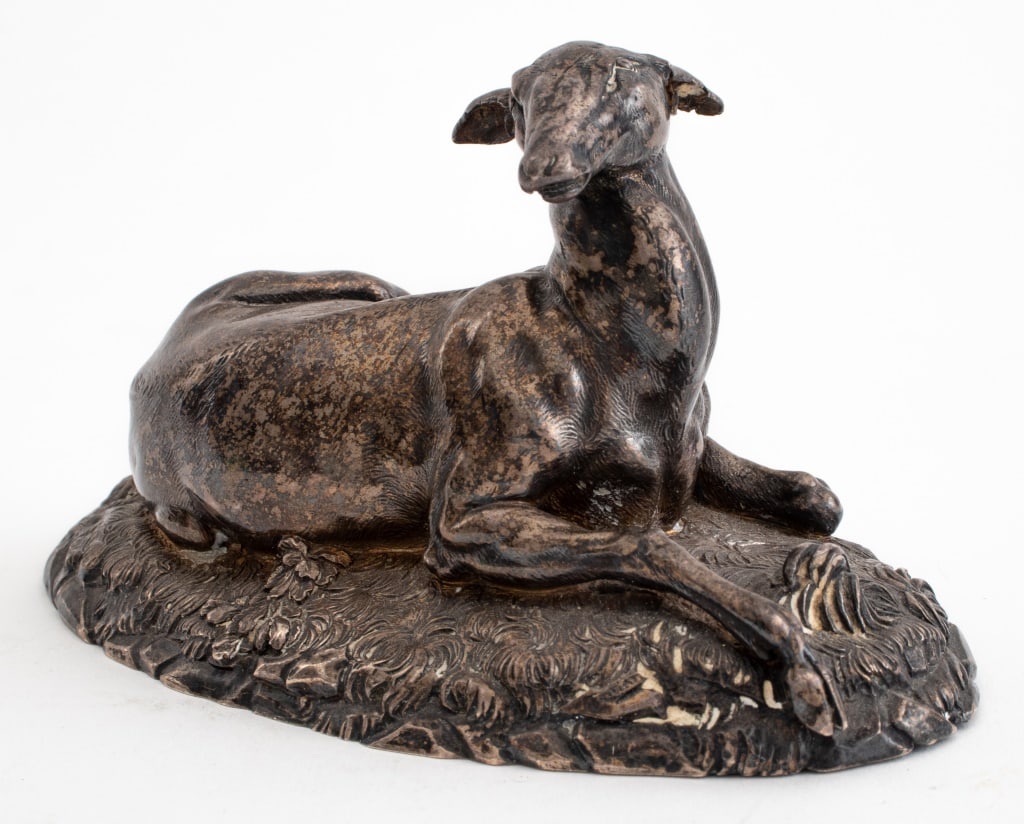 Reclining Doe Bronze Sculpture (1 of 7)