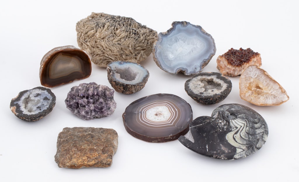 Collection of Mineral Specimens, 12 Pieces (1 of 12)