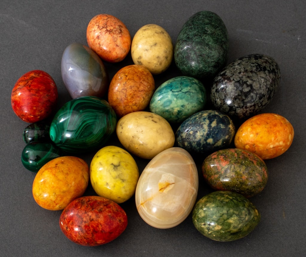 Polished Mineral Specimen Eggs, 20 (1 of 8)