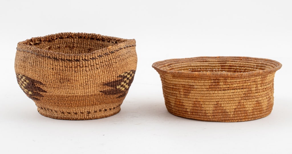 Northwest Native American Hand-Woven Baskets, 2 (1 of 6)