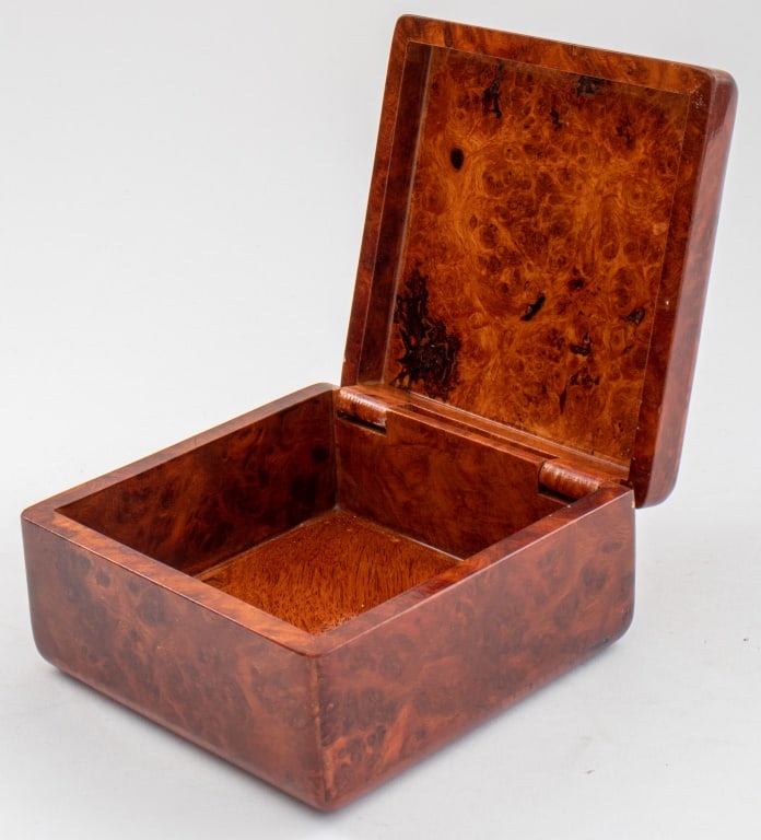 Bird's Eye Maple Burl Wood Box (1 of 8)