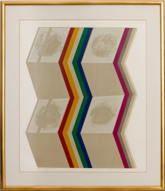 Noboru Tsurutani "Work No. 42" Serigraph (1 of 11)