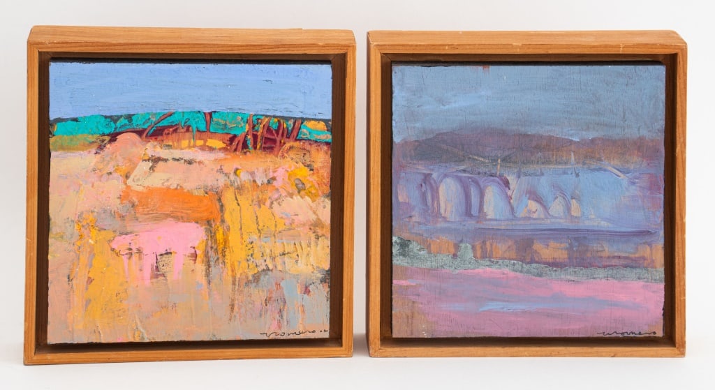 Romero Landscapes Acrylic on Board, 2 (1 of 7)