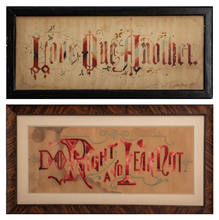 American Needlework Panels, 2 (1 of 8)