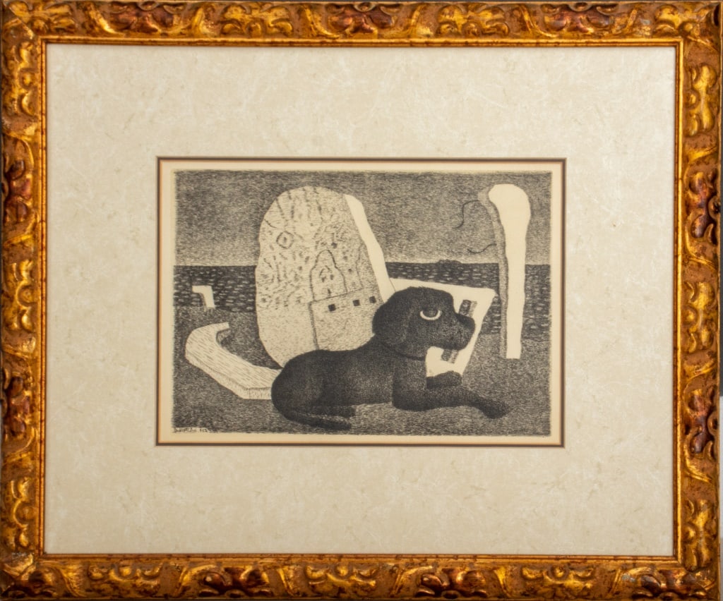 Giuseppe Viviani "Cane E Macerie" Print, 1952 (1 of 8)