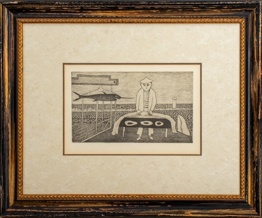 Karla M. Parker "Bremer" Etching in Colors, 2000 (1 of 6)