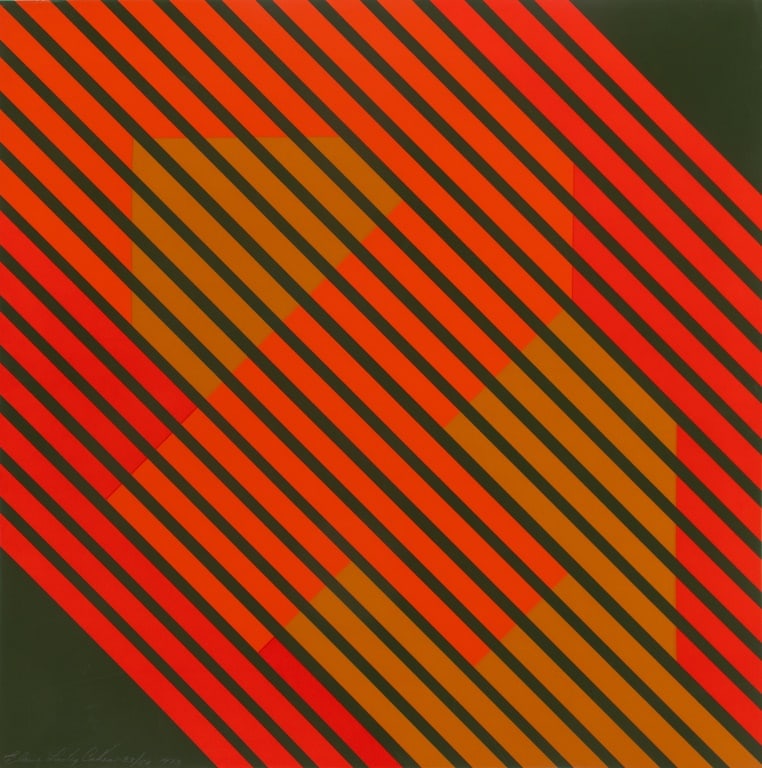 Elaine Lustig Cohen Line Composition Screenprint (1 of 4)