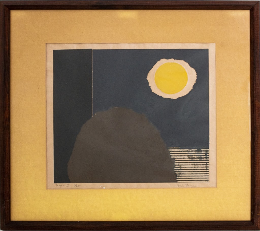 Judy Targan "Night II" Lithograph in Colors (1 of 8)