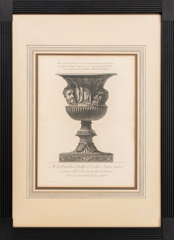 Giovanni B. Piranesi "Vaso Antico..." Etching (1 of 9)