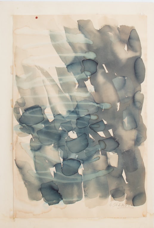 Antonio Lago Rivera Abstraction Watercolor (1 of 5)