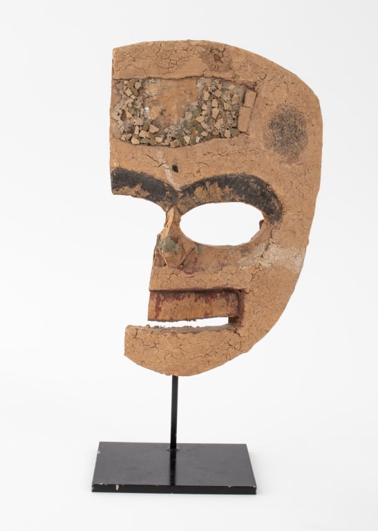 Pre-Columbian Mixtec Mosaic Wood Mask (1 of 8)