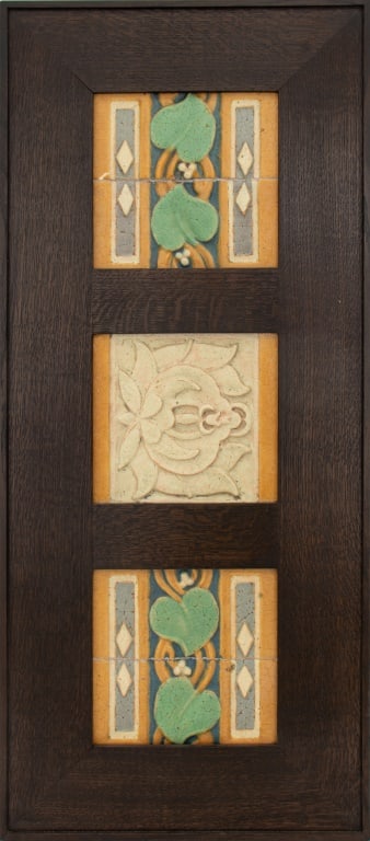 Arts and Crafts Matte Glazed Ceramic Art Tiles (1 of 5)