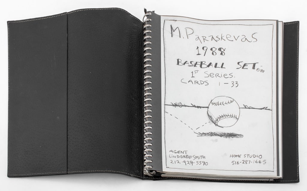 Michael Paraskevas "1988 Baseball..." Graphite, 33 (1 of 11)