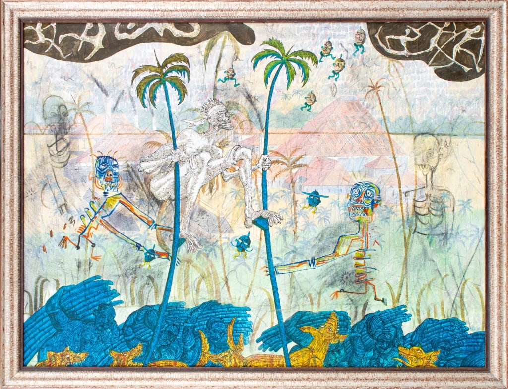 Douglas D. Perez Castro "A Piel Cansada" Oil, 2001 (1 of 8)