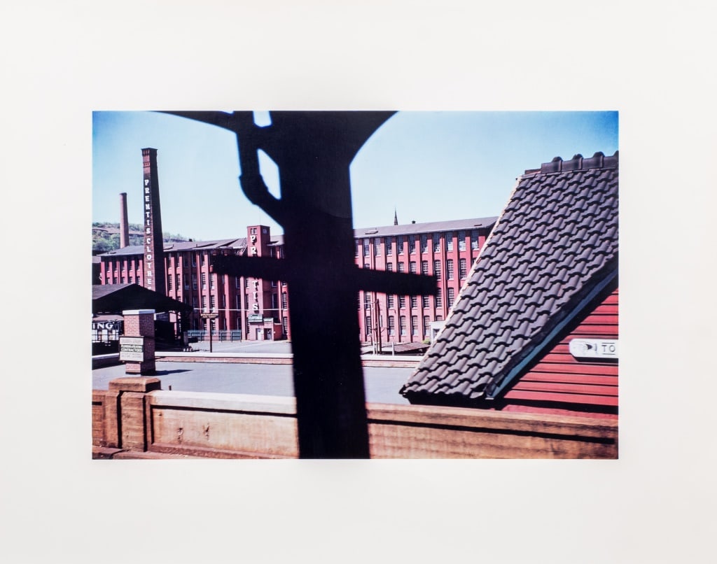 Walker Evans "Prentiss Clothes" C-Print: Walker Evans (American, 1903-1975), "Prentiss Clothes, New Jersey" (Taken from a train), Chromogenic Print, circa 1950, printed later, apparently unsigned, inscribed "Walker Evans" in pencil to verso.