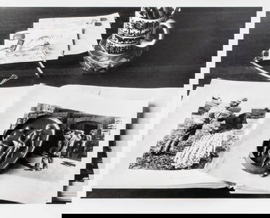 Andre Kertesz Still Life Gelatin Silver Print: Andre Kertesz (Hungarian, 1894-1985), Still Life, Gelatin Silver Print, 1978, apparently unsigned, dated and numbered "No. 8" in pencil to verso. Image: 7.125" H x 9.75" W; sheet: 8" H x 10" W. Proven