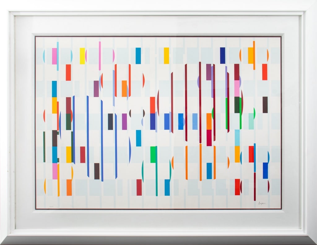 Yaacov Agam "Bird's Eye View" Serigraph (1 of 12)