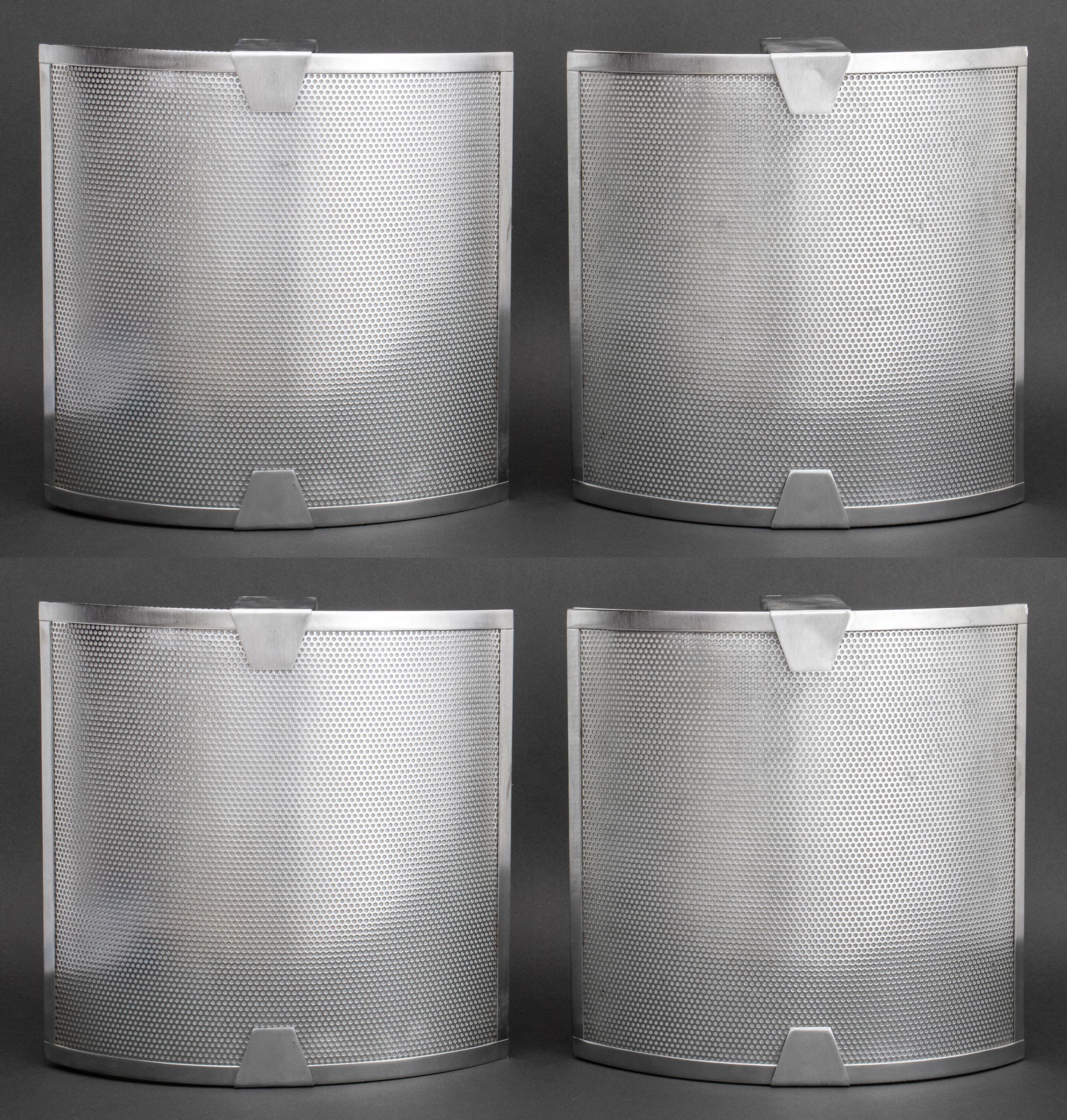 Postmodern Perforated Aluminum Sconces, 4 (1 of 14)