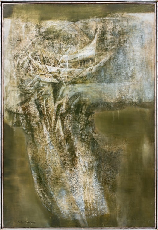 Ethel Edwards "Valley of Asclepias" Oil on Canvas (1 of 10)