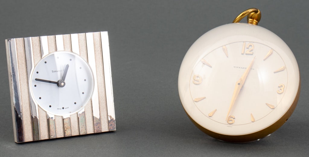 Tiffany & Co. Desk Clocks, 2 (1 of 8)