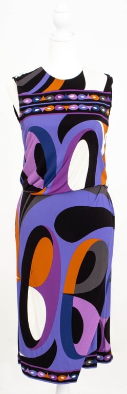 Emilio Pucci Archivo Silk Blend Sleeveless Dress (1 of 13)