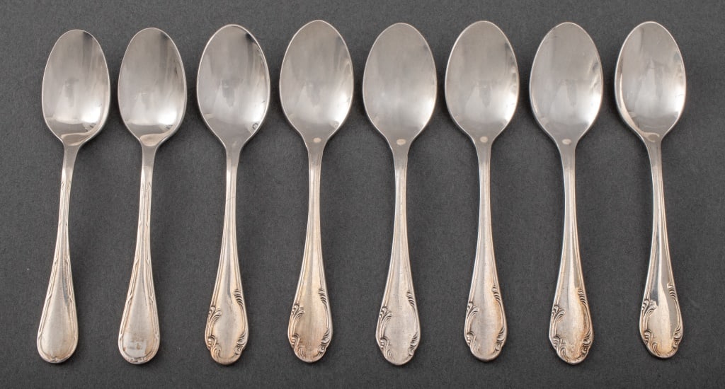 Christofle Silver Plate Demitasse Spoons, 8 (1 of 4)