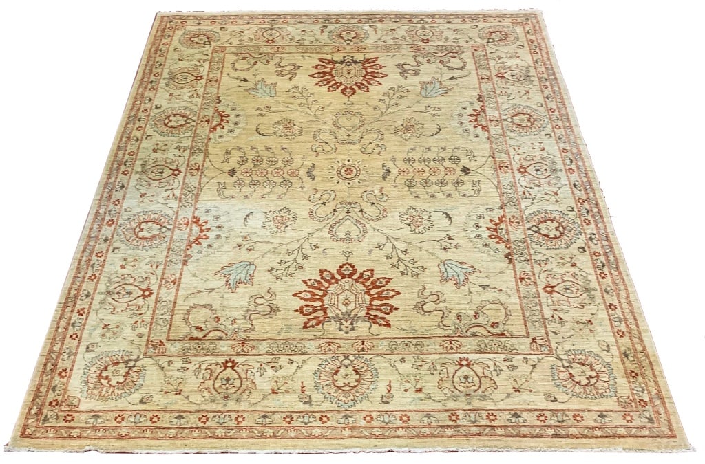 Peshawar Oushak Floral Motif Rug, 10' x 8' (1 of 5)