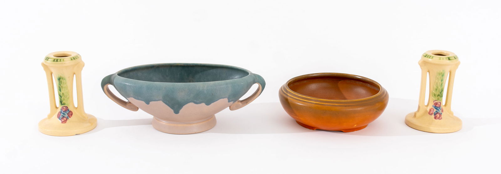 Roseville Pottery Art Deco Matte Glaze Articles, 4 (1 of 8)