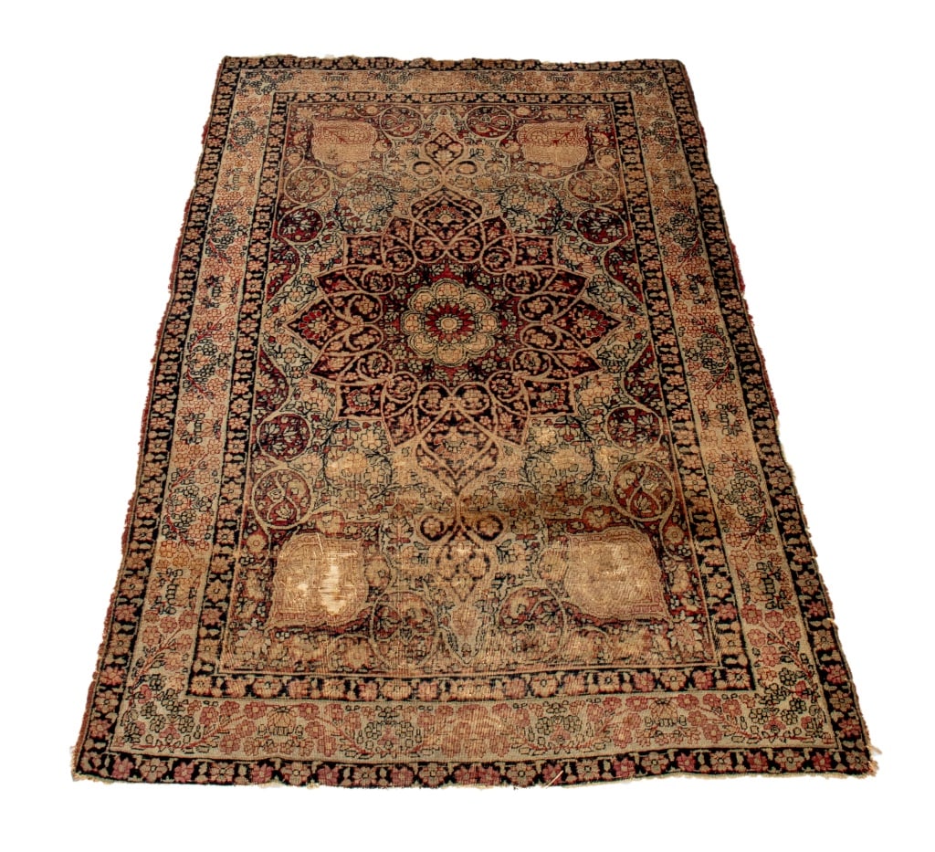 Persian Kirman Rug, 6' x 3' 8" (1 of 8)