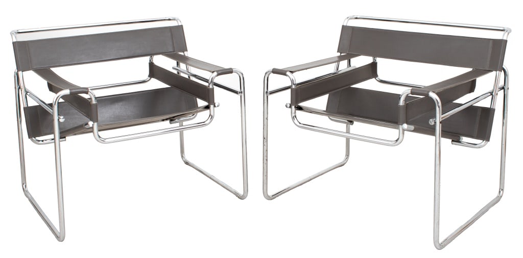 Marcel Breuer "Wassily" Armchairs, Pair (1 of 10)