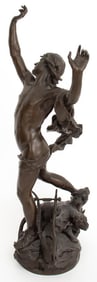 Raoul Verlet "La Douleur d'Orphee" Bronze