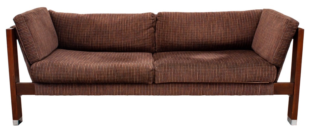 Jack Cartwright Rosewood Upholstered Sofa (1 of 10)